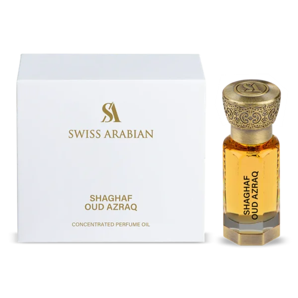 Shaghaf Oud Azraq 12 ml by Swiss Arabian - Image 2